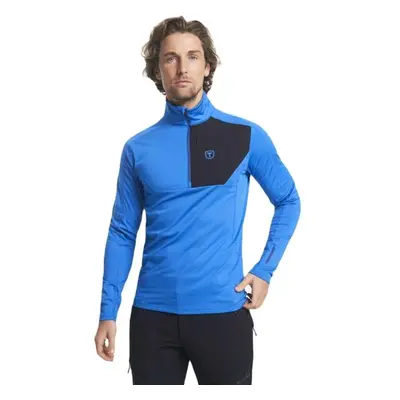 TENSON TXLITE HALF ZIP Férfi pulóver, kék, méret