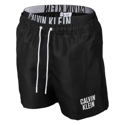 Calvin Klein INTENSE POWER-S-MEDIUM DOUBLE WB-NOS Férfi fürdőnadrág, fekete, méret