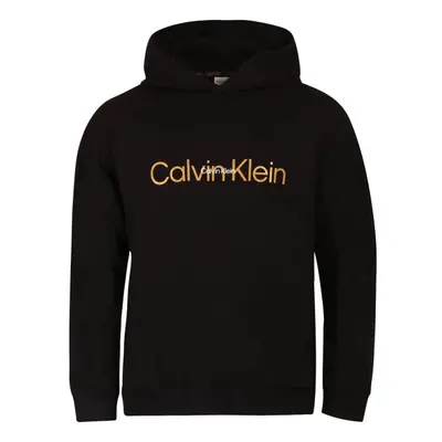 Calvin Klein EMB ICON HOL LOUNGE-L/S HOODIE Férfi pulóver, fekete, méret