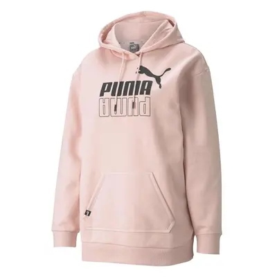 Puma PUMA POWER ELONGATED Női pulóver, rózsaszín, méret