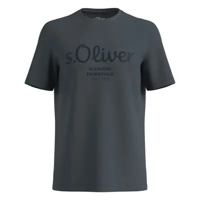 s.Oliver RLBS T-SHIRT SS NOOS Férfi póló, sötétszürke, méret