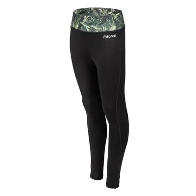 Fitforce FITA Lány fitnesz legging, fekete, méret