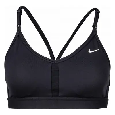 Nike DF INDY V-NECK BRA W Női sportmelltartó, fekete, méret