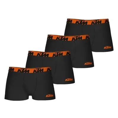 KTM SHORTS 4PACK Férfi boxeralsó, fekete, méret