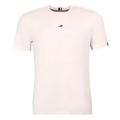 Tommy Hilfiger ESSENTIALS SMALL LOGO S/S TEE Férfi póló, fehér, méret