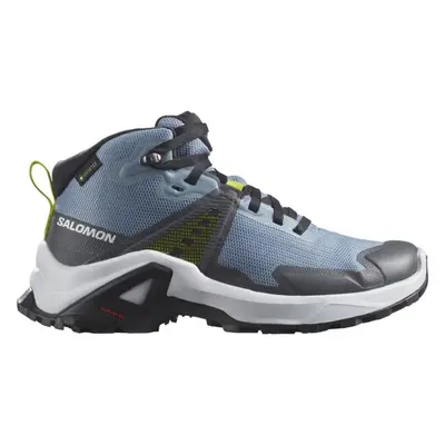 Salomon X RAISE MID GTX J Gyerek túracipő, kék, méret