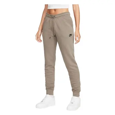 Nike NSW ESSNTL PANT REG FLC MR Női melegítőnadrág, barna, méret