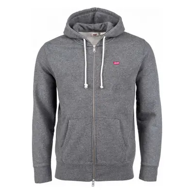 Levi's® NEW ORIGINAL ZIP UP CORE Férfi pulóver, szürke, méret