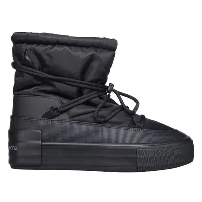 Calvin Klein VULC FLATFORM SNOW BOOT Női hótaposó, fekete, méret