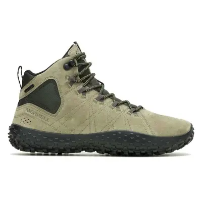 Merrell WRAPT MID WP Férfi barefoot cipő, khaki, méret