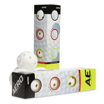 Salming AERO BALL 4-PACK Floorball labdaszett, fehér, méret