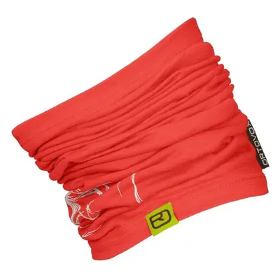 ORTOVOX TEC LOGO NECKWARMER Csősál, piros, méret