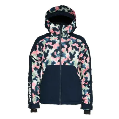 O'Neill ADELITE AOP JACKET Lány sí/snowboard kabát, sötétkék, méret