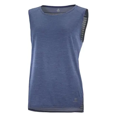 Salomon OUTLINE SUMMER TANK W Női top, sötétkék, méret