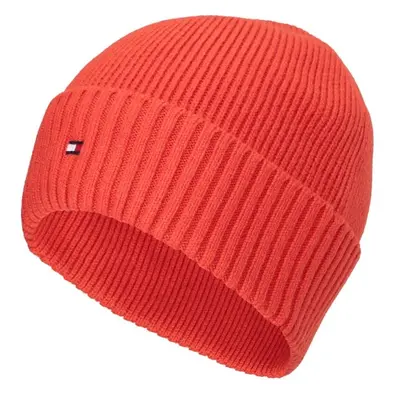 Tommy Hilfiger PIMA COTTON BEANIE Férfi téli sapka, piros, méret