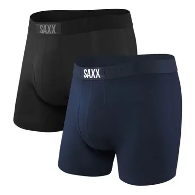 SAXX ULTRA SSOFT 2PK Férfi bokszeralsó, fekete, méret