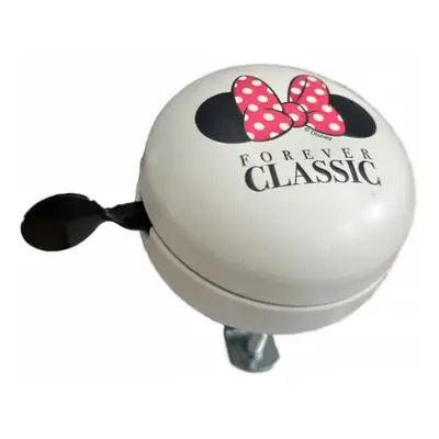 Disney MINNIE CLASSIC Retró kerékpár csengő, fehér, méret