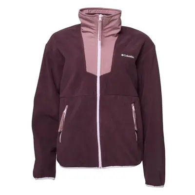 Columbia SEQUOIA GROVE FULL ZIP FLEECE Női fleece kabát, bordó, méret