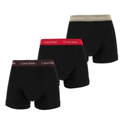 Calvin Klein 3P TRUNK Férfi boxeralsó, fekete, méret