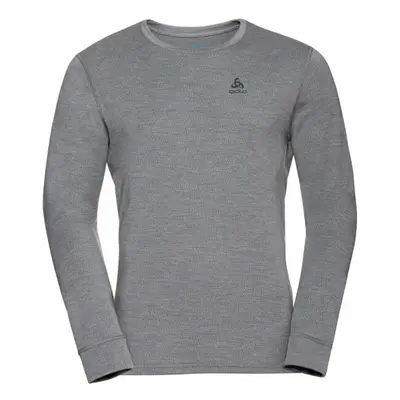 Odlo BL TOP CREW NECK L/S MERINO260 Férfi merinó póló, sötétszürke, méret