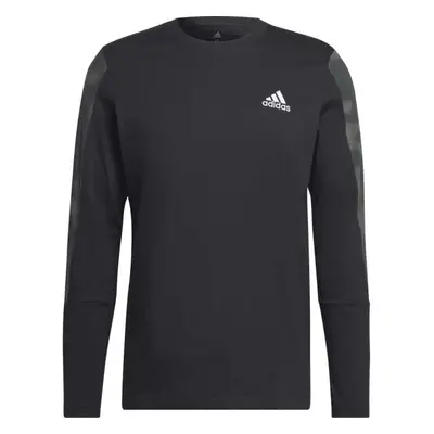 adidas CAMO LS T Férfi felső, fekete, méret