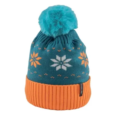 Finmark WINTER HAT Téli kötött sapka, türkiz, méret