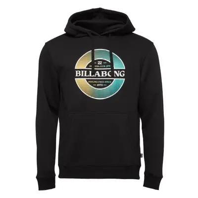 Billabong THE BAY PO Férfi pulóver, fekete, méret