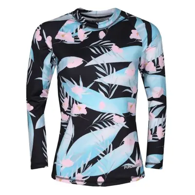 FUNDANGO JOYCE LONG SLEEVE RASHGUARD Női felső vízbe, kék, méret