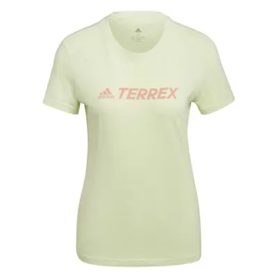 adidas TERREX TEE Női outdoor póló, világoszöld, méret