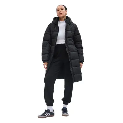 GAP LONG PUFFER COAT Női steppelt kabát, fekete, méret