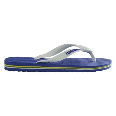 HAVAIANAS BRASIL LOGO Uniszex flip-flop papucs, kék, méret 43/44