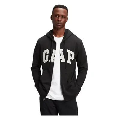 GAP XLS FT ARCH FZ HD Férfi pulóver, fekete, méret