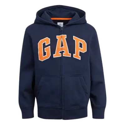 GAP V-NEW FZ GAP ARCH HOOD Fiú cipzáras felső, sötétkék, méret