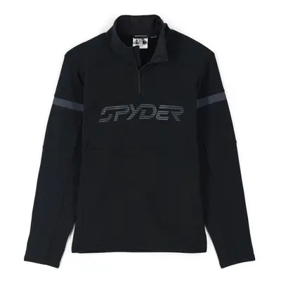 Spyder SPEED HALF ZIP Férfi melegítőfelső, fekete, méret