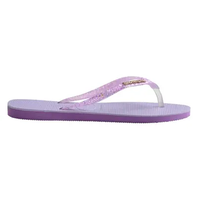 HAVAIANAS SLIM GLITTER FLOURISH Női flip-flop papucs, lila, méret