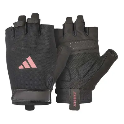 adidas ESSENTIAL TRAINING GLOVES W Női fitnesz kesztyű, fekete, méret