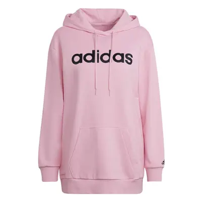 adidas LIN OV HD Női pulóver, rózsaszín, méret