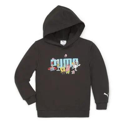 Puma SPONGEBOB HOODIE TR Gyerek pulóver, fekete, méret