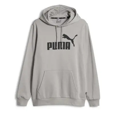 Puma ESS BIG LOGO Férfi sportos pulóver, szürke, méret