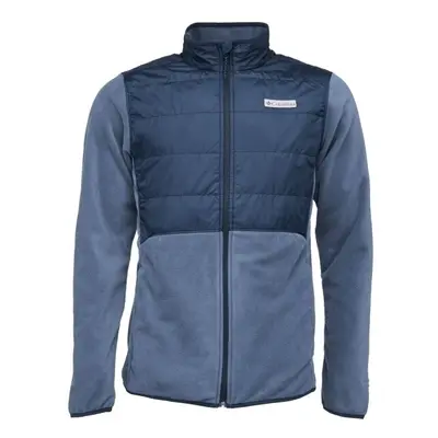 Columbia BASIN BUTTE FLEECE FULL ZIP Férfi hibrid kabát, sötétkék, méret