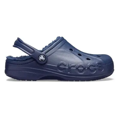 Crocs BAYA LINED CLOG Unisex papucs, sötétkék, méret 36/37