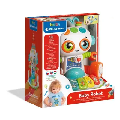 CLEMENTONI BABY ROBOT Interaktív robot, mix, méret