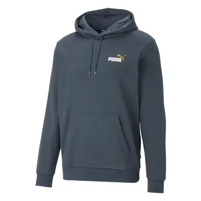 Puma ESS+2 COL SMALL LOGO HOODIE FL Férfi pulóver, kék, méret