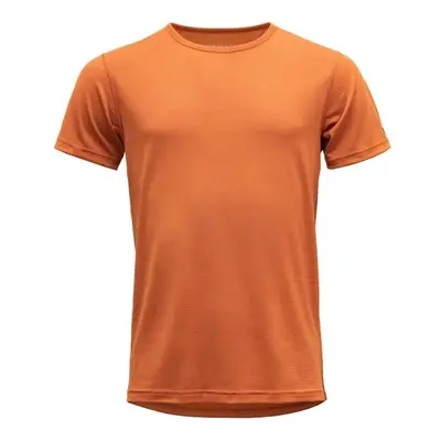 Devold BREEZE MERINO T-SHIRT Férfi póló, narancssárga, méret