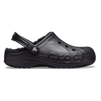 Crocs BAYA LINED CLOG Unisex papucs, fekete, méret 36/37