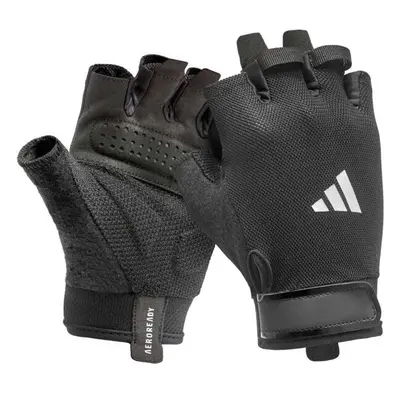 adidas ESSENTIAL TRAINING GLOVES Férfi fitnesz kesztyű, fekete, méret