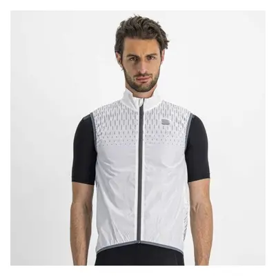 Sportful REFLEX VEST Férfi kerékpáros mellény, fehér, méret