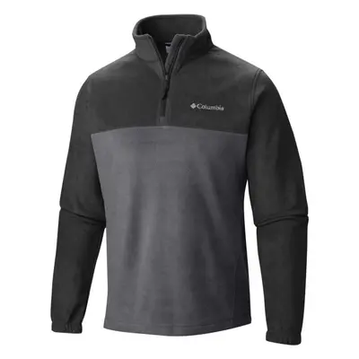 Columbia STEENS MOUNTAIN HALF ZIP Férfi pulóver, fekete, méret