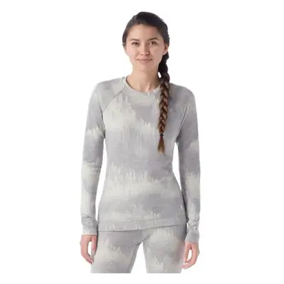 Smartwool W CLASSIC THERMAL MERINO BL CREW BOXED Női póló, szürke, méret