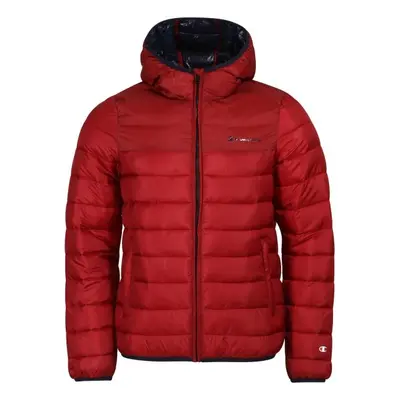 Champion RIPSTOP WOVEN HOODED JACKET Férfi télikabát, piros, méret